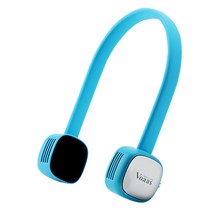 독일 보아스 남녀 공용 날개 없는 넥밴드 휴대용 선풍기 VO2200SN, 크림블루