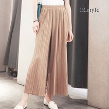 [에이치스타일] (CC)주름골지통바지