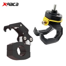 라이카 오토바이 봉지걸이 핸들바 배달대행 다용도 듀얼 후크, 나사형, 골드