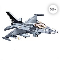 144 군사 시리즈 ww2 f16 제트 다기능 전투기 파일럿, 원래 상자 없음