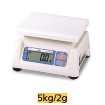 국내산/AND저울 단순중량저울 KB-1000/1kg 0.5g 건전지 아답터(옵션), 5kg(2g)