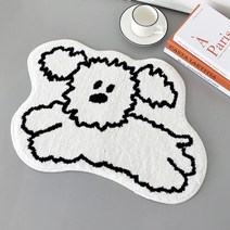 아트박스/로마네 Little PaPer 쉐입 발매트