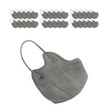 휴먼텍에어크린황사마스크(KF94)(중형)(진회색) 50매