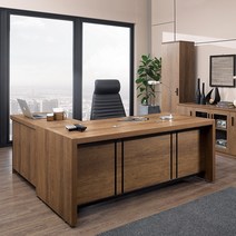 유나이트 중역용 사무용 사장님 사무실 중역 책상 1800/2000 (LT), 방문수령