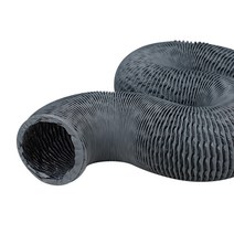 배기관 125파이 - 700mm 자바라 연통 블랙, 1개