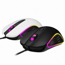 COX RGB 게이밍 마우스, CM50, 블랙