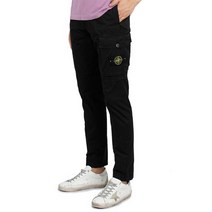 20 S/S 스톤 와펜 단추 원포켓 카고 팬츠블랙 312WA V0129