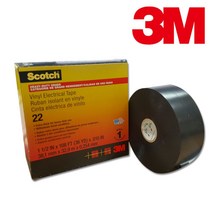 PGM1*^몰3M Scotch 22 Heavy Duty 비닐 절연 테이프 38mmx33M 보수재 방수 부식방지 파이프재 보수용 배관재 전기^*1췤pgm, a^^*옵션없슴