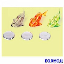 ForU666 아트사인 집게 자석 상어 박스 100개 핀 클립 문구용품 사무용품