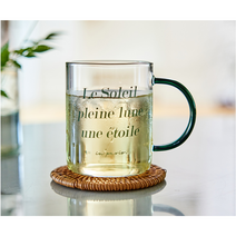 모던하우스 마인레터링 내열 유리머그(French) 430ml GA0122048