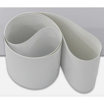 컨베이어 콘베어 롤러 부품 벨트 식품 등급 백색 PU 내유성 내산성 및 내알칼리성 맞춤형 크기, 한개옵션0