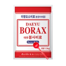대유 붕사비료 1.5kg 토양시비용 붕소결핍예방 비료, 단품, 1500g