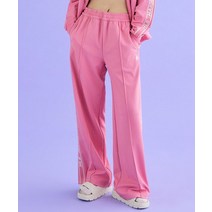 MLB 베이직 스몰로고 져지 와이드팬츠 LA (L.Pink)