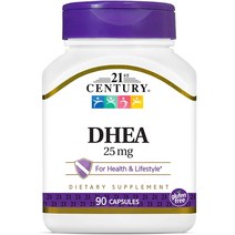 21st Century DHEA 25 mg 캡슐 90개 21177 1
