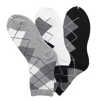 socean 면혼방 아가일 남자 양말-5켤레 캐쥬얼삭스 귀여운 남성 패션 별모양 학생 청소년 청바지 스타 포인트 가을