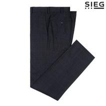 지이크 울 블렌디드 투톤 네이비 정장 팬츠 (PBPAX2225)