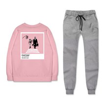 티짱 TSET_WM27 기모맨투맨세트 남여공용 겨울 트레이닝복 상하의세트