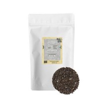얼그레이 벌크 루스 리프 홍차 0.5kg 1파운드 약 200컵 강함 풀 바디 상쾌함 핫 또는 아이스 티 면역 및 심장 지원 항산화 물질, 16 Ounces