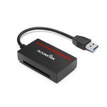 리더기 로켓텍 usb 3.0 to sata 어댑터 변환기 cfast 카드 2.5 hdd