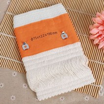 화목난로 부품 다양한 모델 65758595120mm 등유 스토브 심지 고품질 유리 섬유, 75xt2.5x190mm