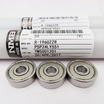 볼베어링 롤러베어링 20 개/100 개 오리지널 NMB 마인베아 고속 베어링 R-1960ZZ 6x19x6mm 626ZZ 정밀 소형, 01 20pcs, 01 20pcs