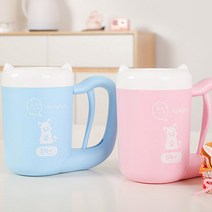 애견 발세척기 산책 클리너 발닦이는기계 강아지 발씻기기, M, 핑크