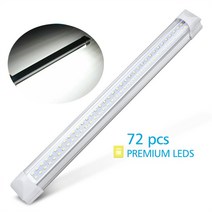 캠핑카 카라반 용품 캠핑 72led 조명 12v rv 라이트 캐러밴 인테리어 벽 램프 라이트 바 led 12v 캐러밴 라이트