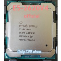 CPU 컴퓨터씨피유E5-2620V4 오리지널 인텔 제온 V4 2.10GHz 8 코어 20M DDR4 2133MHz E5 FCLGA2011-3 85W