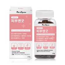 펫앤닥터 피부앤굿 강아지 영양제 피부 130g 애견 반려견 오메가3 면역력 종합영양제