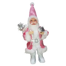 9 '스탠다드 산타 클로스 인형 크리스마스 피겨 장식 Xmas 나무 장식품 인형 장난감을위한 산타, 분홍색