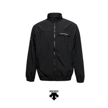 데상트_ 데상트 타슬란 우븐 스텐드넥 바람막이 SM323RWB84BLK