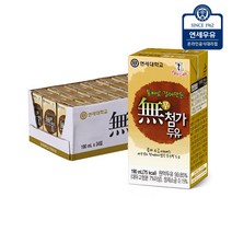연세우유 무첨가두유 190mL(24팩), 단품