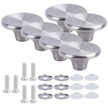 주철냄비 더치오븐 네덜란드 오븐 손잡이 스테인레스 스틸 냄비 뚜껑 교체 Le Creuset/Aldi/롯지 6 개, [01] 초콜렛