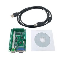 전기 라이버 보 CNC USB MACH3 100Khz 브레이크 아웃 DB15 인터페이스가있는 5 축 인터페이스 모션 컨트롤러, 01 GREEN-5Axis