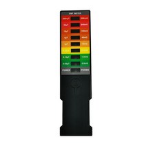 EMF 전자파 측정기 휴대용 전자기장 8 LED 가우스 가정용 환경 전기 전자기 사냥 탐지기, [01] Black