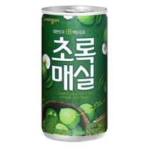 웅진 초록매실 캔, 90캔, 90캔, 180ml