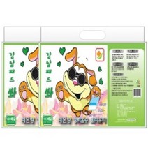 강남패드 쏴 반려견용 배변패드 레몬향 100매, 4개