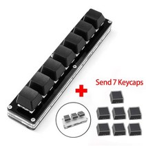 커스텀키보드 234678916 키 블랙 미니 키패드 numpad 기계식 키보드 osu, 7키 세트