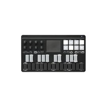 KORG 스테디셀러 USB/무선 올인원 모바일 MIDI 키보드 nanoKEY Studio 음악 제작 DTM A4 사이즈 컴팩트 설계로 휴대에 최적 바로 시작할 수 있는 소프트웨어 라이센스 포함 25키