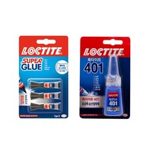 록타이트 순간접착제 모음/접착제/본드/오피스/문구/사무, 록타이트 401 순간접착제(20g)