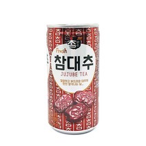 참맑은 대추 음료 업소용 175ML 90캔