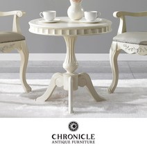 크로니클 화이트엔틱 신혼가구 세라끄 부부 티테이블 CSC-6065