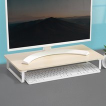 플랜룩스 퓨어우드 모니터 노트북 다용도 받침대 선반