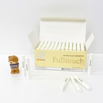 퍼플비 부드러운 가루없는 명품 탄산 분필 하고로모 하고모로 72본, 지우개리필_M(회색)