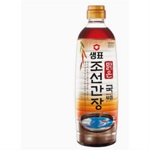샘표 맑은 조선간장, 5개, 930ml, 5개