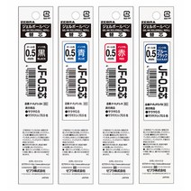 제브라 RJF5 사라사 JF-0.5 젤볼펜 0.5mm 리필심, 10개입, 블루