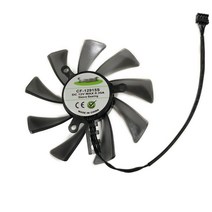 CF-12915S GPU VGA 카드 쿨러 팬 (Inno3D 데뷔 용) 단일 슬롯 GeForce GTX 1050 Ti 그래픽 냉각, 한개옵션0