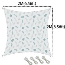 타프스크린 텐트 타프쉘 캠핑 캐노피 태양 대피소 전망대 정원 그늘 천으로 파티 야외 항해 방수포 화면 방수 천막 베이지 그레이 인쇄, [01] 2x2 print