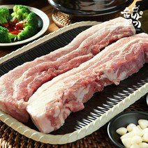 [숨바고기] 국내산 한돈 삼겹살 오겹살 목살 400g+400g 구이 수육 에어프라이기 (냉장), 구이용 8mm