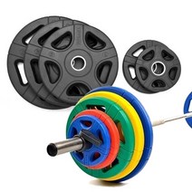 피트맨 헬스 블랙 5홀 바벨 중량원판 세트 2.5kg~20kg, 피트맨원판 10kg 1개